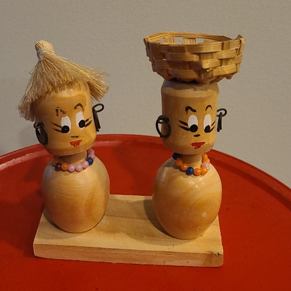 Vintage Wooden Handicraft- Village Folks